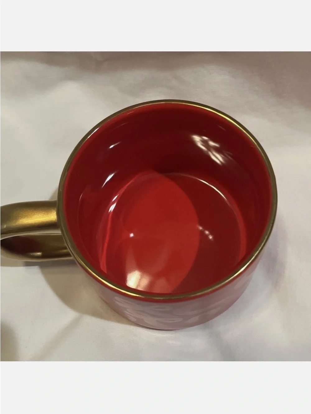 Starbucks Limited Edition Red Bow Ceramic Mug